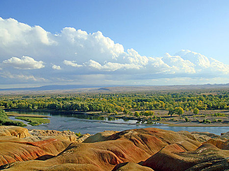 新疆喀纳斯湖