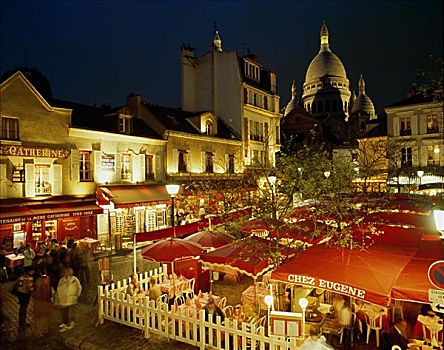 小丘广场,巴黎,法国