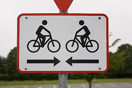 自行车,停放,标识