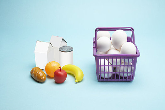 塑料制品,食物,纸盒,篮子,蛋