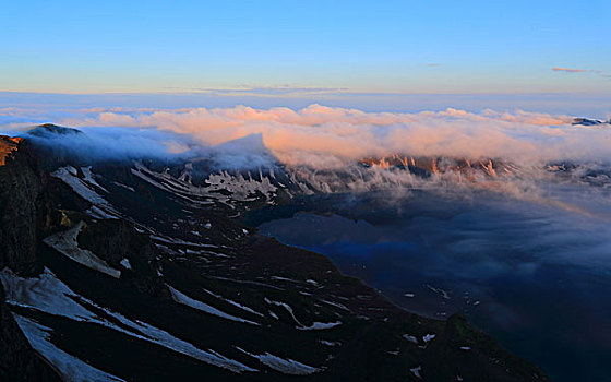 日出长白山