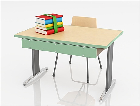 课桌,椅子