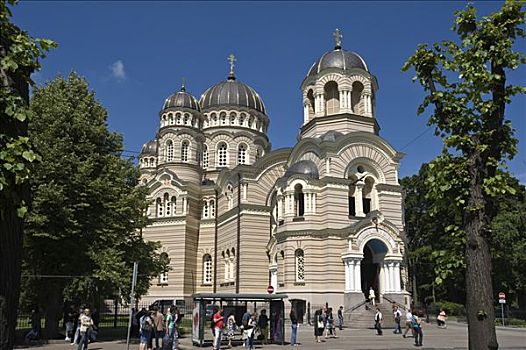 大教堂,里加,拉脱维亚,波罗的海国家