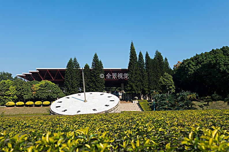 中國廣東深圳大學日晷_高清圖片_全景視覺