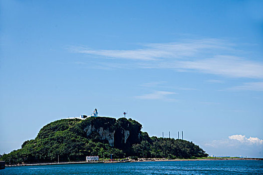 台湾高雄市高雄港旗后山旗后灯塔