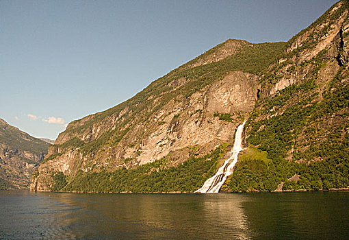 挪威,联合国教科文组织,景色,峡湾,风景,靠近