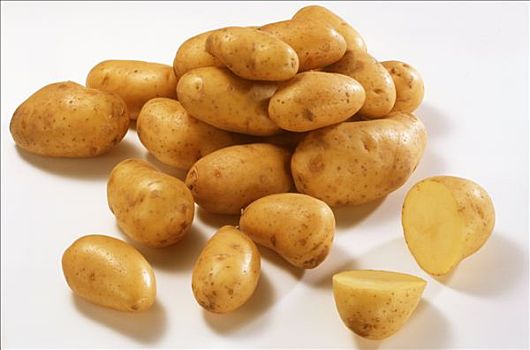 土豆,一个,平分