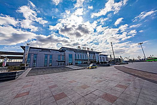 辽宁省盖州市火车站建筑景观