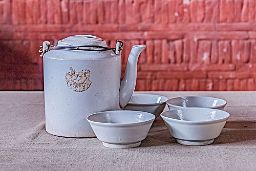陶瓷茶具器皿静物工艺品