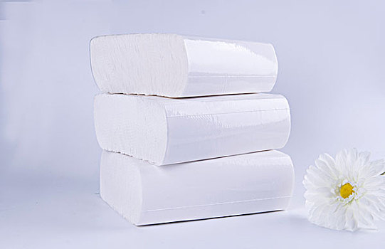 白色卫生纸巾