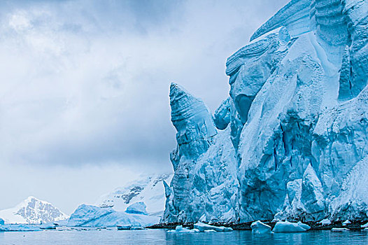 冰河,岛屿,南极