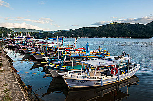 船,港口,里约热内卢州,巴西,南美