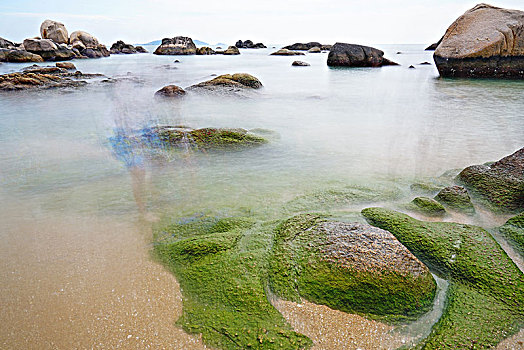 海滨,海滩,沙滩,天涯海角