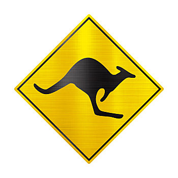 袋鼠,澳大利亚,标识