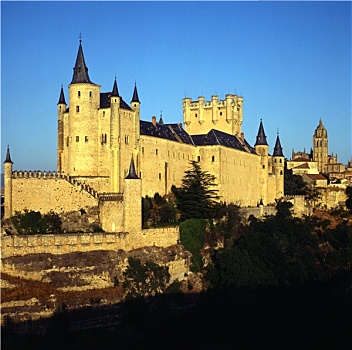 城堡,西班牙