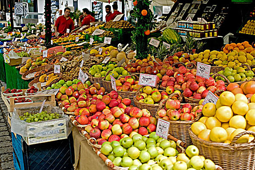 水果,商业,维克托阿灵广场集市,食品市场,慕尼黑