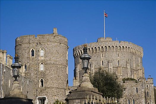 圆塔,温莎城堡,温莎公爵,伯克郡,英格兰,英国