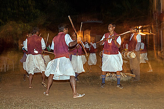 尼泊尔人,男人,表演,传统舞蹈,尼泊尔,亚洲