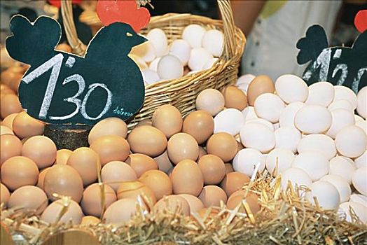 蛋,出售,市场,巴塞罗那