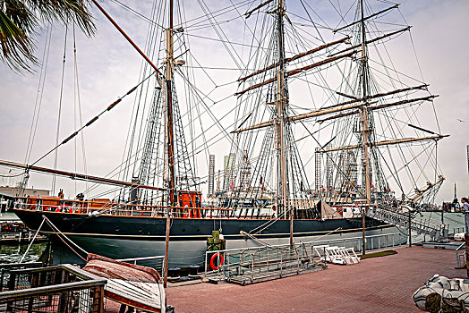 德克萨斯州海港博物馆艾丽萨号船舰
