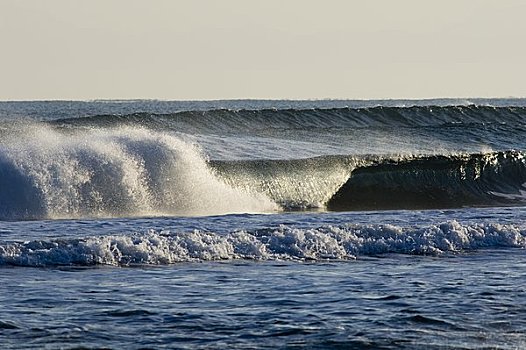 鄂霍次克海,海洋,冬天