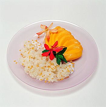 芒果,米饭
