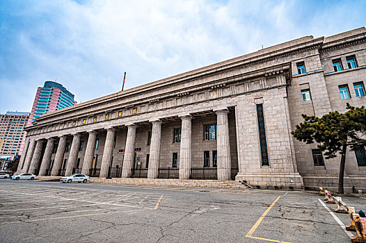 历史建筑中国长春伪满洲国中央银行旧址