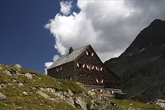 阿尔卑斯小屋,国家公园,陶安,奥地利