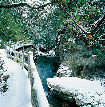 湖北五峰后河自然保护区风景