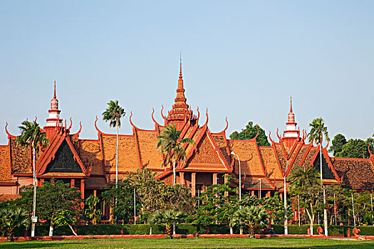 柬埔寨,金边,国家博物馆