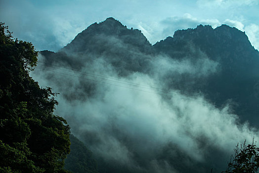 恩施,大山,湖北,山区,云海,云雾,高山,神秘,群山,山峰,鄂西