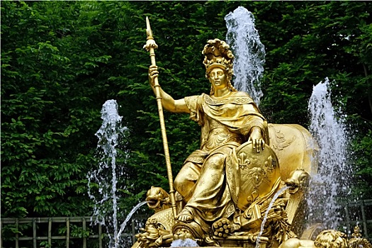 喷泉,公园,凡尔赛宫