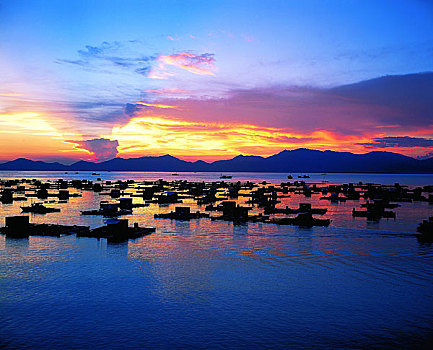 中国宁夏银川城市风光