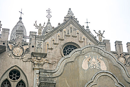 武汉古德寺建筑装饰