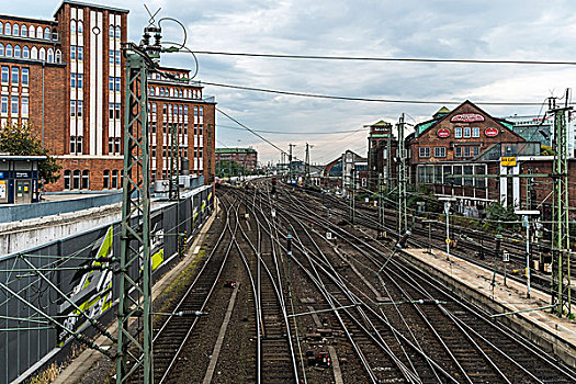 铁路,汉堡市,德国