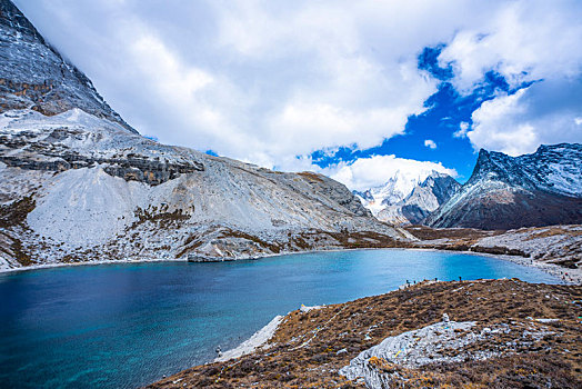 稻城亚丁秋色,秋季风光,高原雪山摄影,四川,甘孜州,秋天风景,自然风光摄影