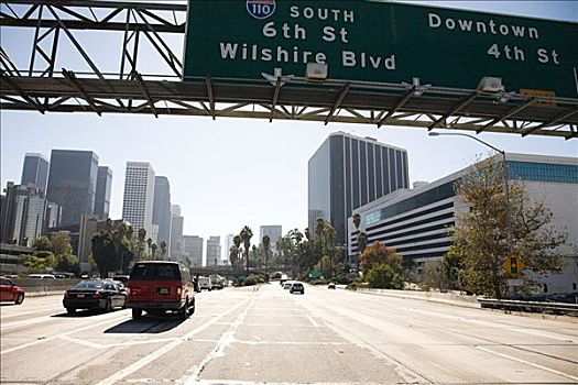 高速公路,洛杉矶市区
