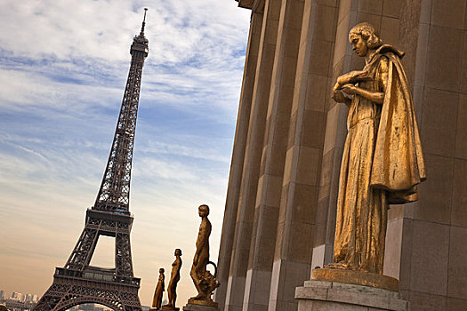 埃菲尔铁塔,巴黎16区,巴黎,法兰西岛,法国