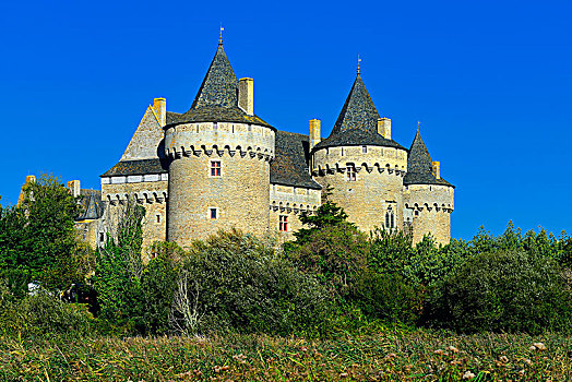 欧洲,法国,中世纪,城堡,布列塔尼半岛