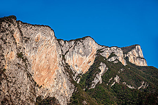 长江三峡瞿塘峡峡谷