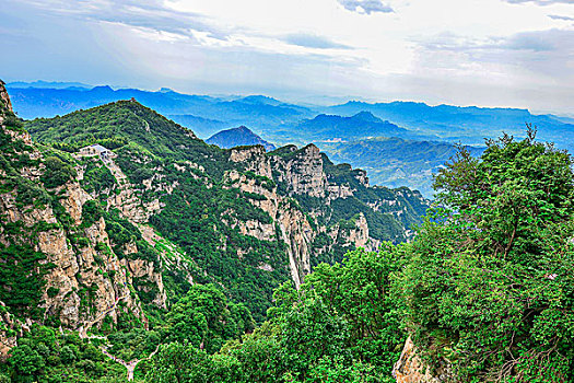 中国,河北,白石山,自然景观