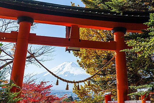 山,富士山