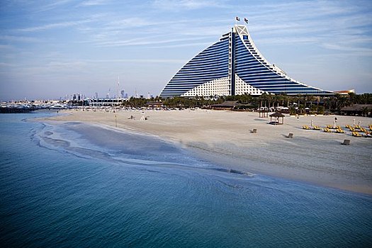 阿联酋,迪拜,海滩,酒店,胜地
