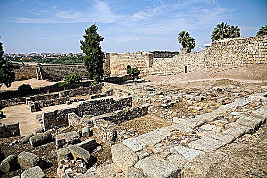 阿拉伯,要塞,阿尔卡萨瓦城堡,梅里达,西班牙,2007年