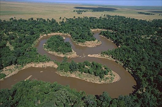马拉河,马赛马拉国家保护区,肯尼亚
