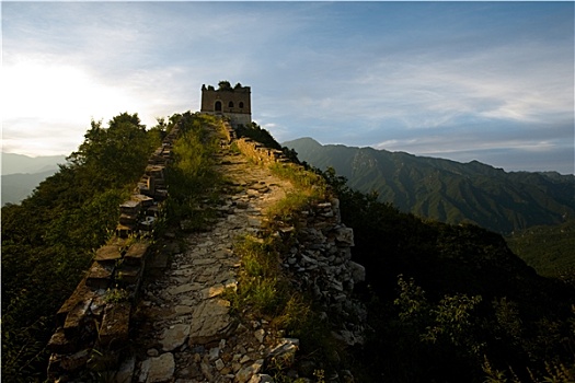 瞭望塔,长城,中国