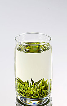 茶叶绿茶泡茶玻璃杯
