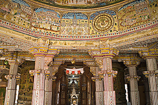 室内,庙宇,比卡内尔,拉贾斯坦邦,印度