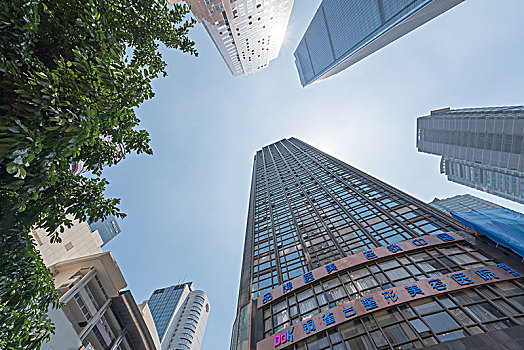 重庆市中心高楼大厦