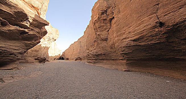 中国新疆罗布泊大裂谷